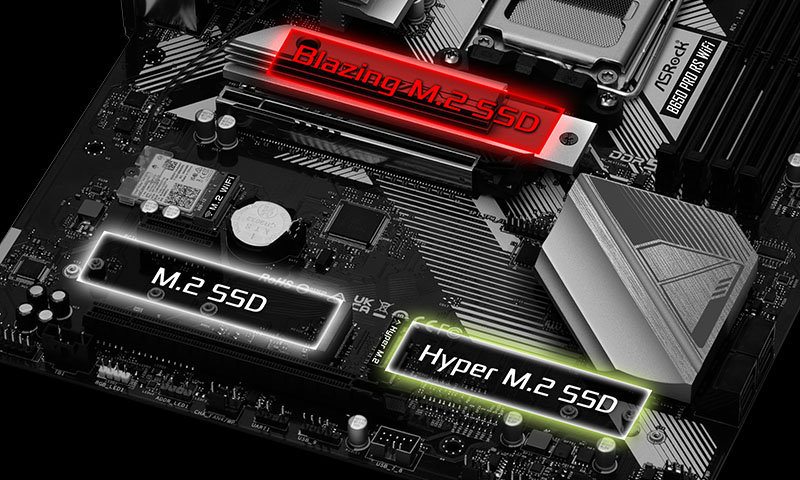 PCIe Gen5 Blazing M.2